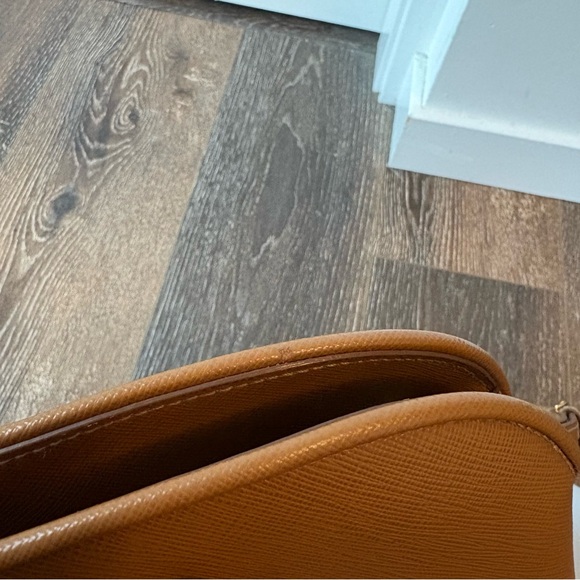 Prada Large Saffiano Tan Lux Promenade Bag - Top Handle Crossbody - Picture 15 of 16